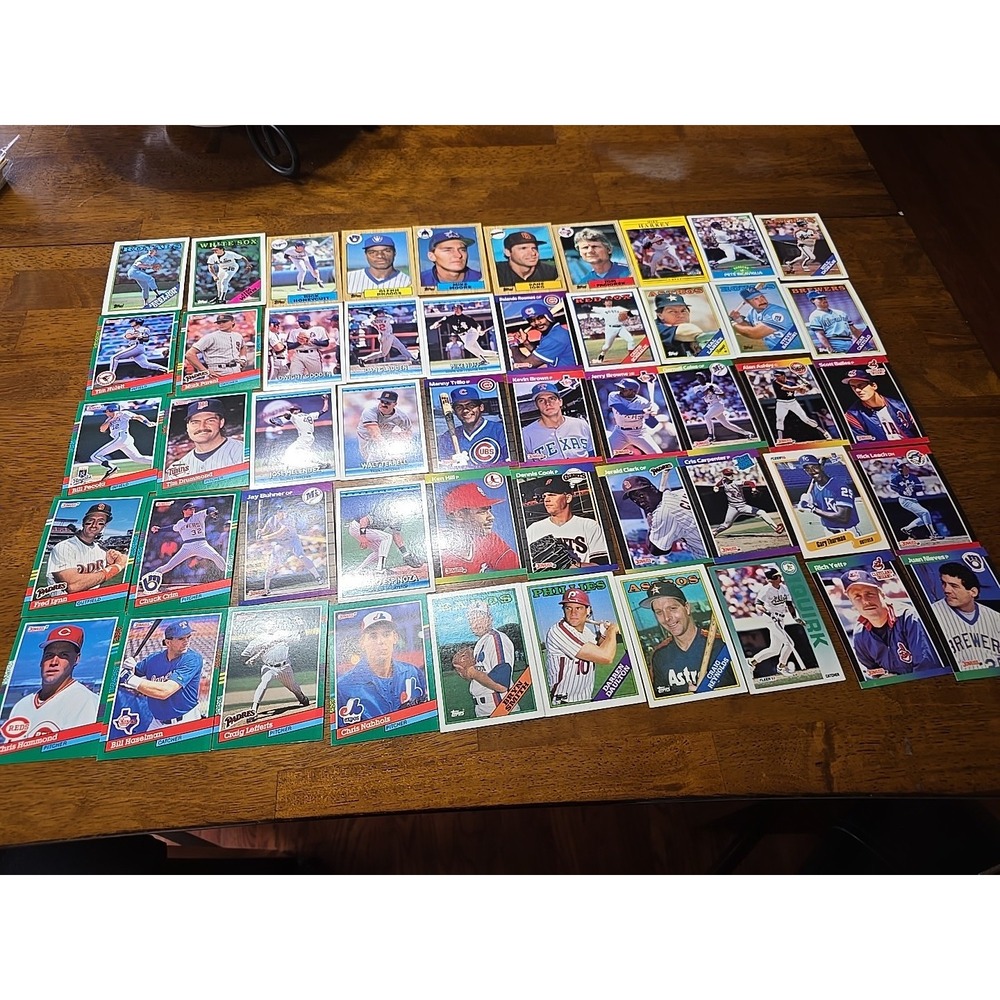 Vintage Lot Of 50 #5 SPORTS CARDS